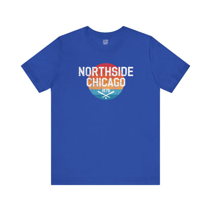 Chicago Baseball Fan | Sunset 108 | Unisex Tshirt