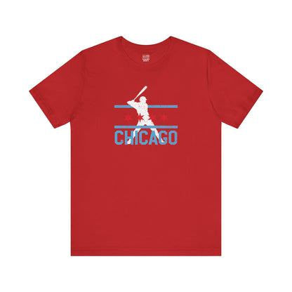 Chicago Baseball Fan | Flag City | Unisex Tshirt