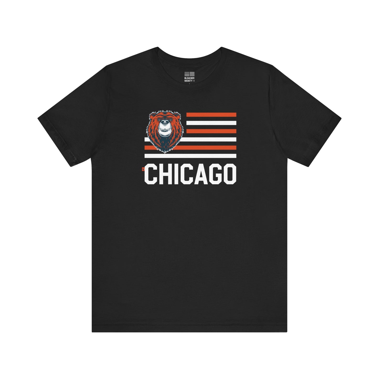 Chicago Football Fan | Animal Flag | Unisex Tshirt