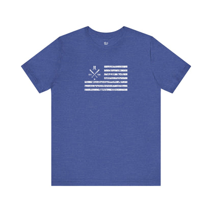 Boston Baseball Fan | US Flag