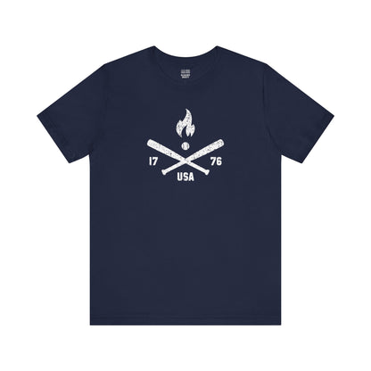 Baseball Fan | On Fire | Unisex Tshirt
