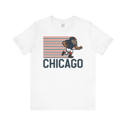 Chicago Football Fan | Running Beast | Unisex Tshirt