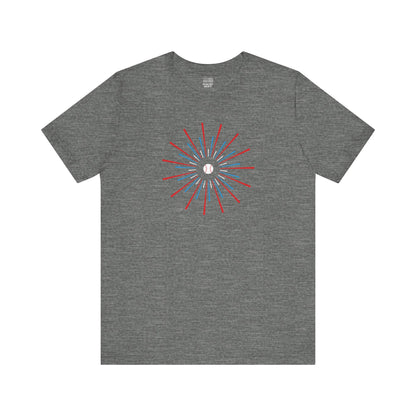Baseball Fan | FireWorks | Unisex Tshirt