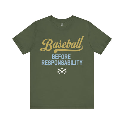 Baseball Fan | Priorities | Unisex Tshirt