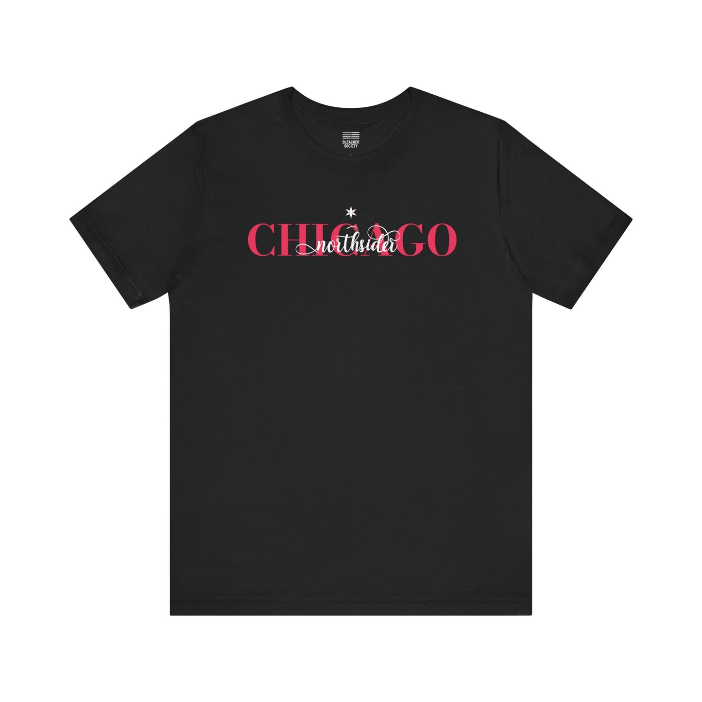 Chicago Chic Baseball Fan | Fashion NorthSide Star | Unisex Tshirt