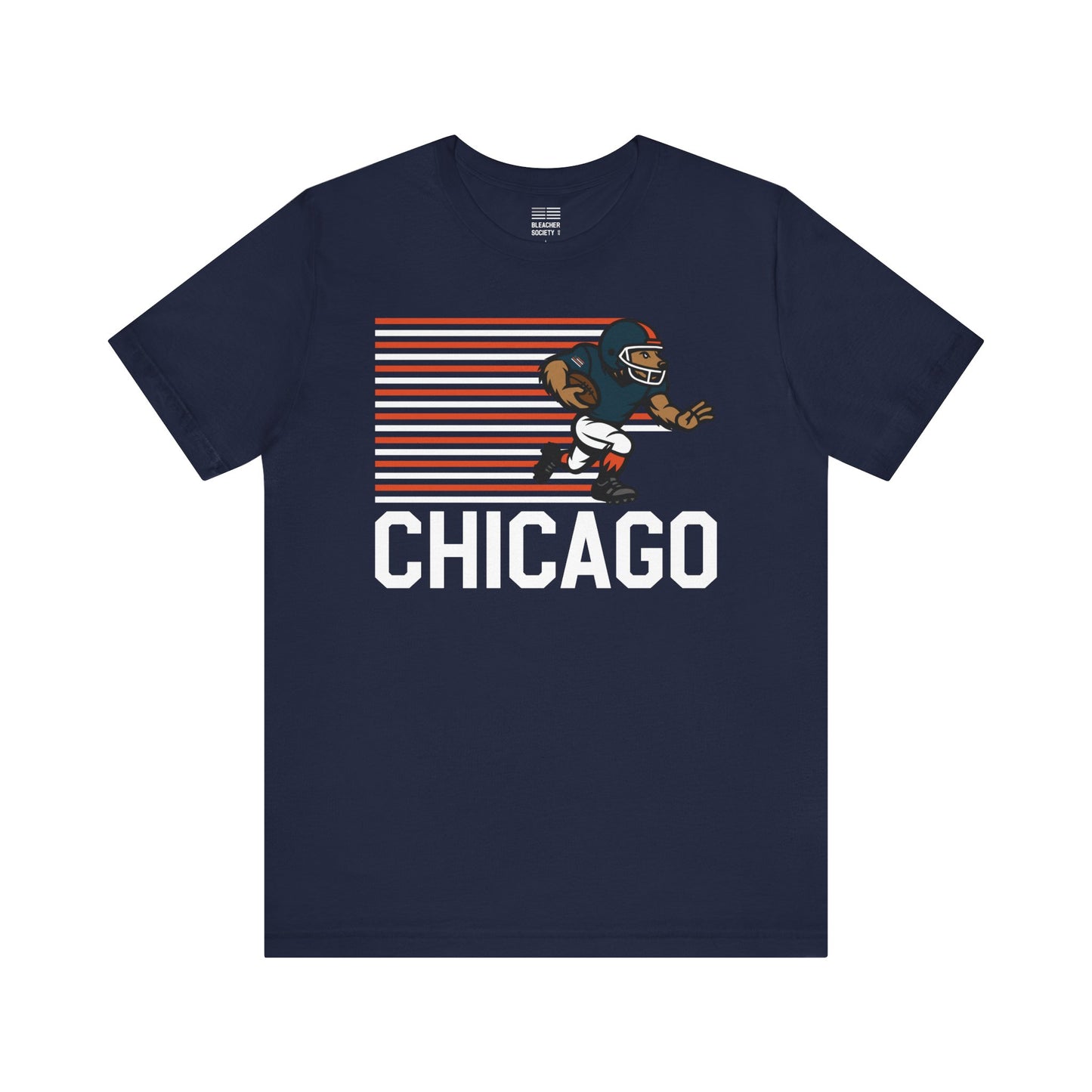 Chicago Football Fan | Running Beast | Unisex Tshirt