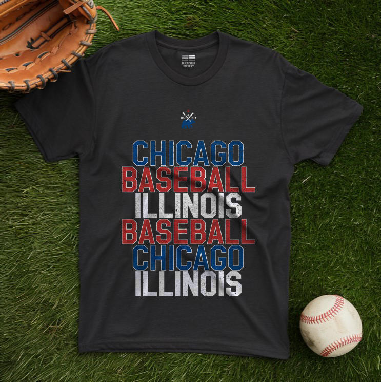 Chicago Baseball Fan | Wrigley Chicago Illinois | Unisex Tshirt