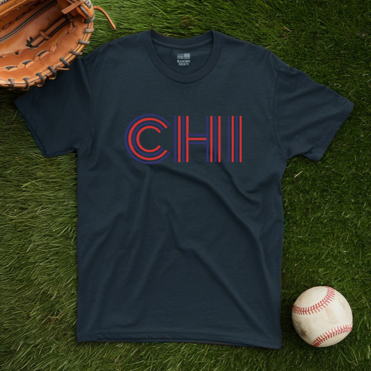 Chicago Baseball Fan | CHI Lines| Unisex Tshirt
