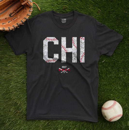 Chicago Baseball Fan | Strings | Unisex Tshirt