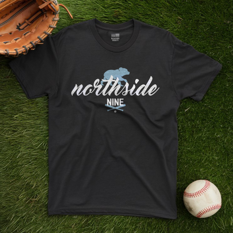 Chicago Chic Baseball Fan | Northside 9 Walk | Unisex Tshirt