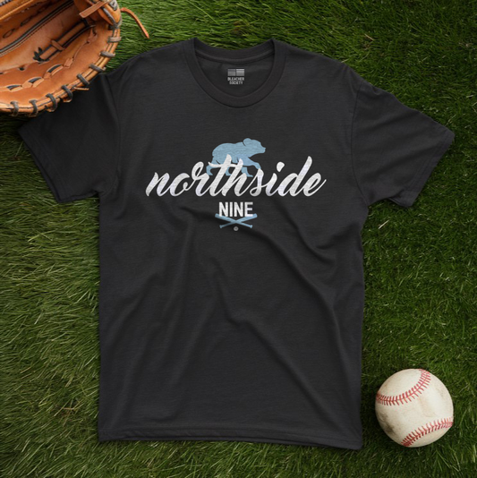Chicago Chic Baseball Fan | Northside 9 Walk | Unisex Tshirt