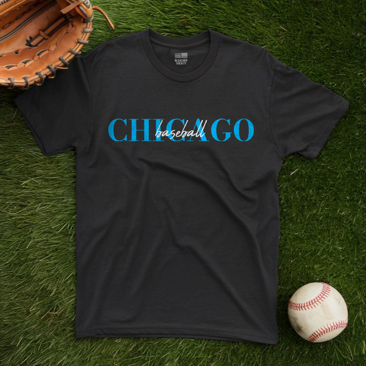 Chicago Chic Baseball Fan | Wide Chicago | Unisex Tshirt