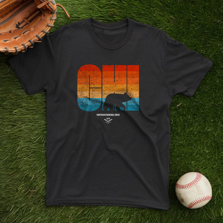 Chicago Baseball Fan | Chill Sunset Mode | Unisex Tshirt