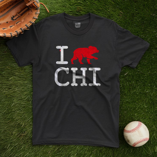 Chicago Baseball Fan | I love | Unisex Tshirt