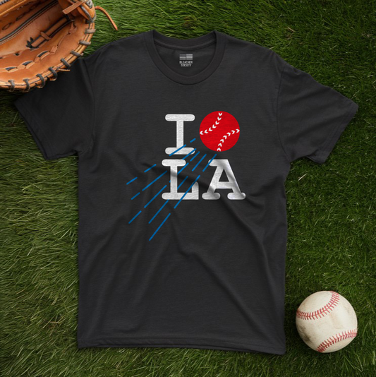 LA Baseball Fan | I Love | Unisex Tshirt
