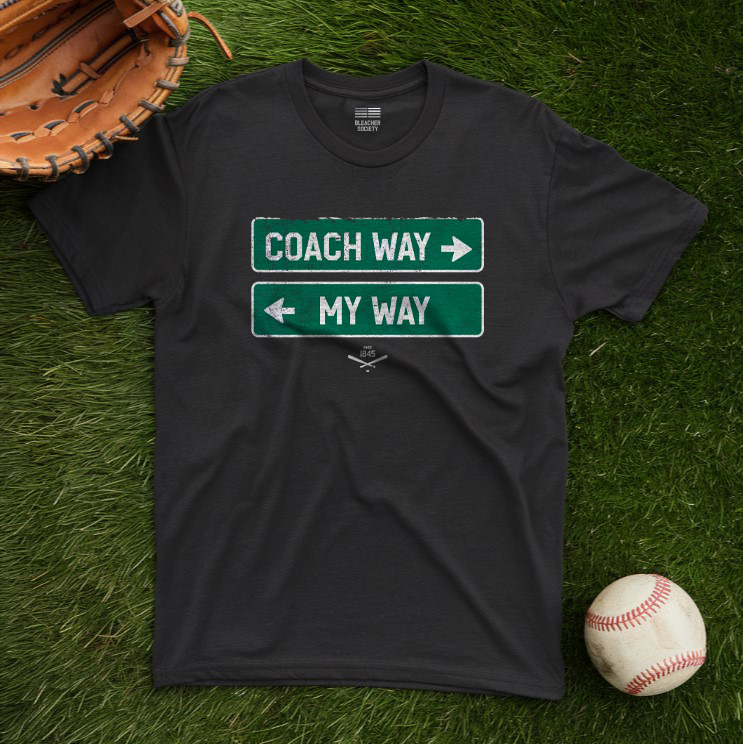 Baseball Fan | Coach HighWaySign | Unisex Tshirt