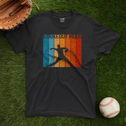 Pitcher Baseball Fan | Strike Out Mode | Unisex Tshirt