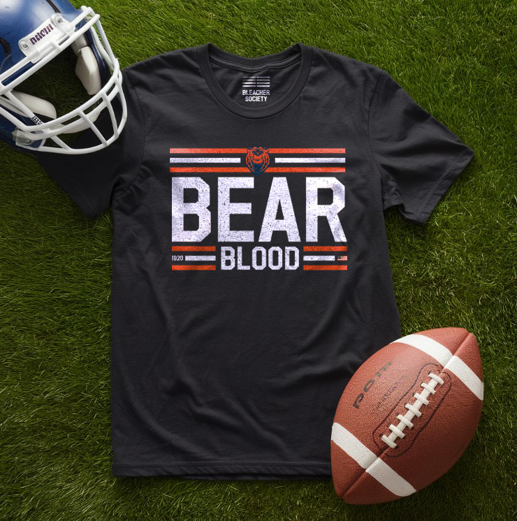 Chicago Football Fan | Animal Blood | Unisex Tshirt