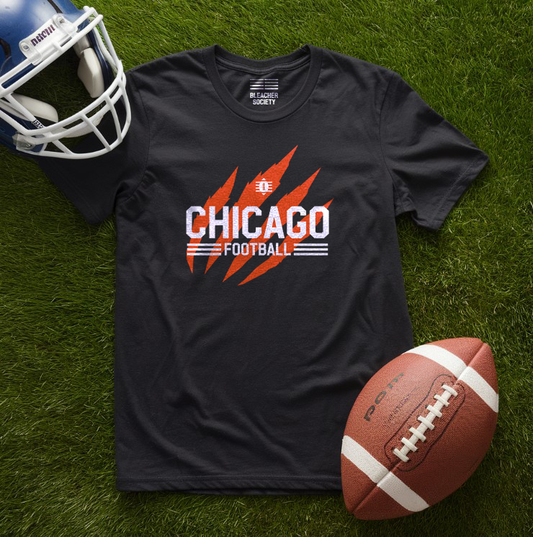 Chicago Football Fan | Claw | Unisex Tshirt