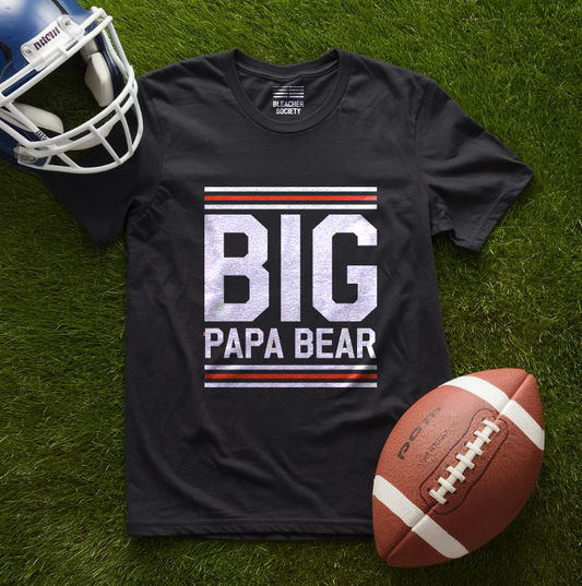 Chicago Football Fan | Big Papa| Unisex Tshirt