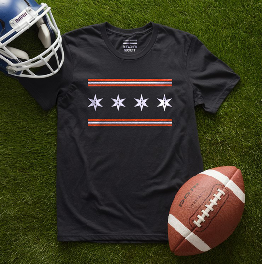 Chicago Football Fan | City Flag | Unisex Tshirt