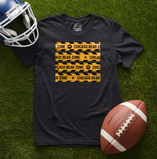 Chicago Football Fan | Cross Line | Unisex Tshirt