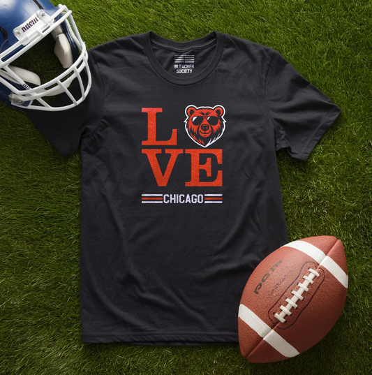 Chicago Football Fan | LoveStatement | Unisex Tshirt