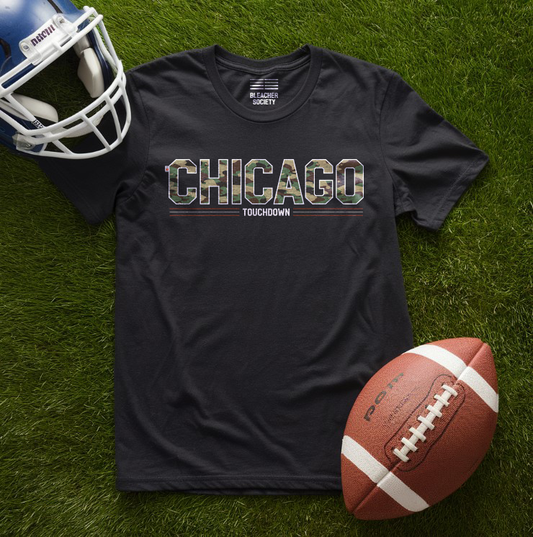 Chicago Football Fan | Soldier TouchDown  | Unisex Tshirt