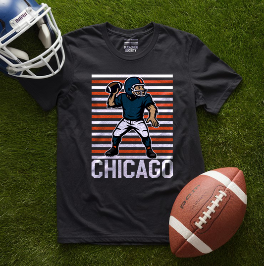 Chicago Football Fan | QBeast | Unisex Tshirt