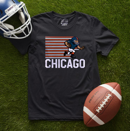 Chicago Football Fan | Running Beast | Unisex Tshirt