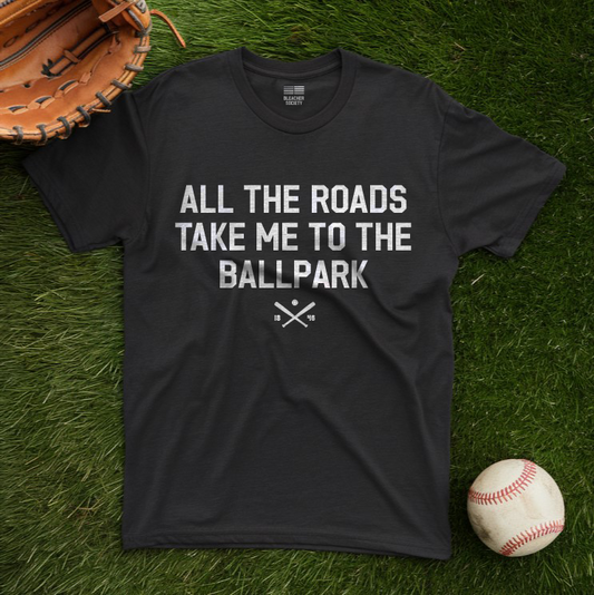 Baseball Fan | Roads to Ballpark | Unisex Tshirt