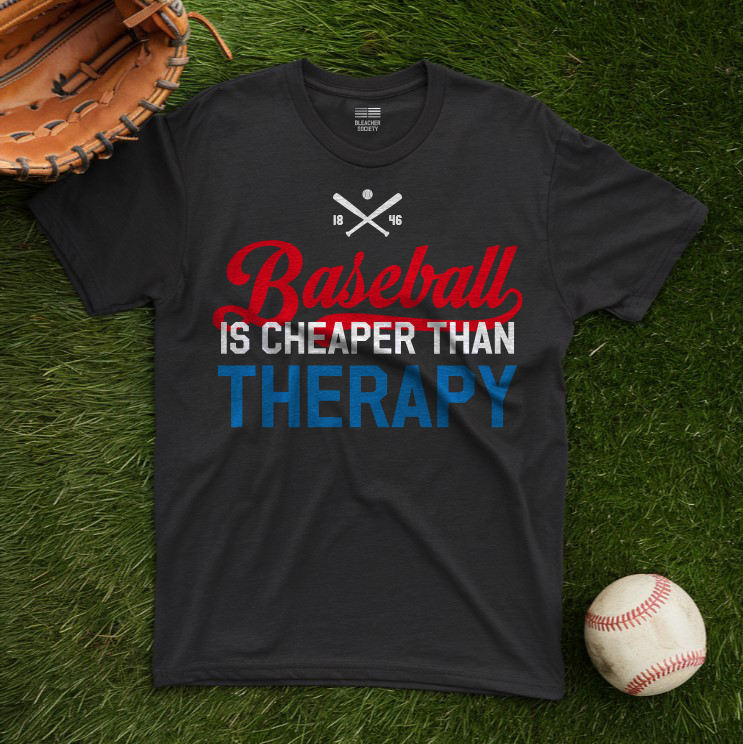 Baseball Fan | Cheaper Therapy | Unisex Tshirt