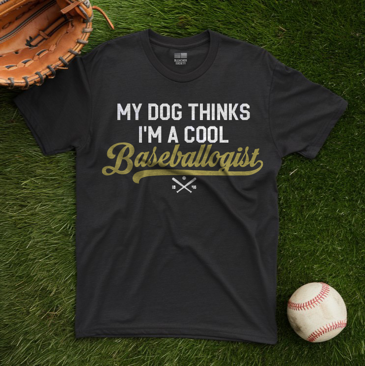 Baseball Fan | Dogs Knows | Unisex Tshirt