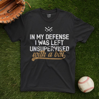 Baseball Bat Unsupervised Unisex Tshirt