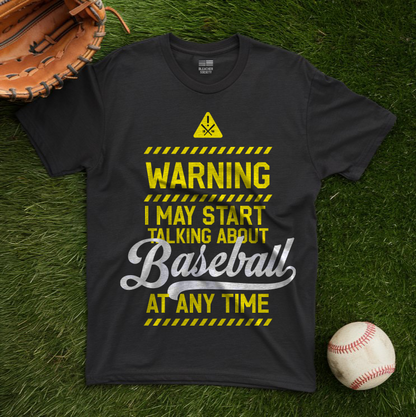 Baseball Fan |  Warning | Unisex Tshirt